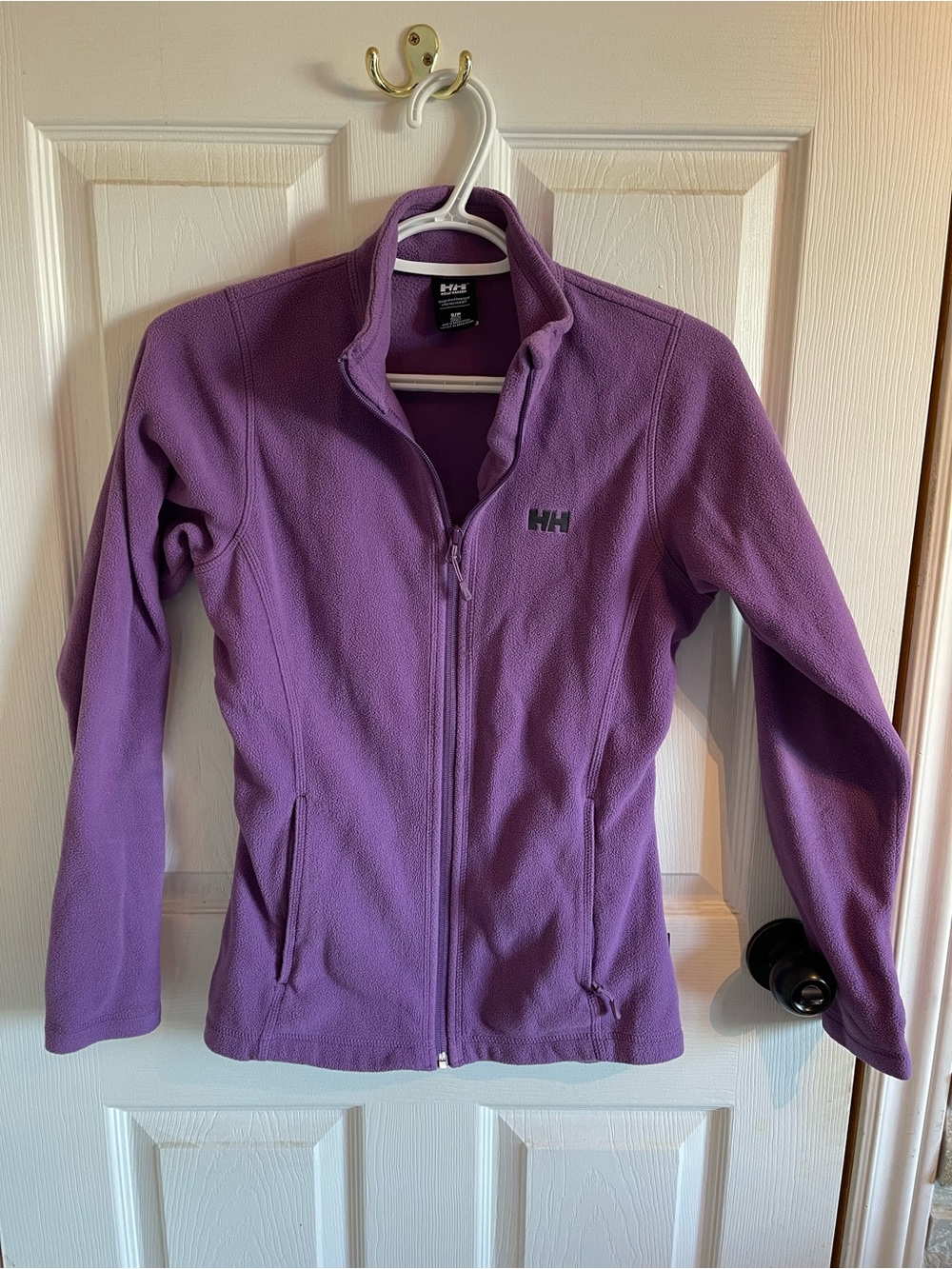 Helly Hansen Lavender Purple Fleece Jacket - Women's Full Zip
